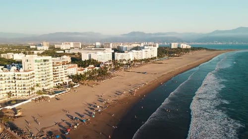 Drone Reveals Luxury Beach Resort Destination In Riviera Nayarit, Mexico