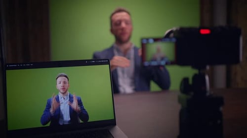 Professional and HighQuality Video Production Utilizing an Advanced Green Screen Setup