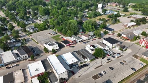 Downtown Imlay City, Michigan.