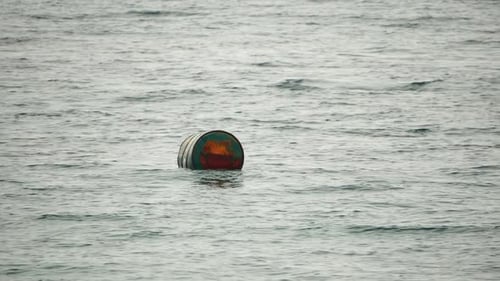 Oil Barrel Sea
