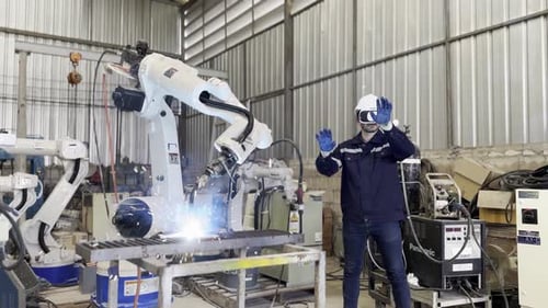Industrial Robotic Arm.