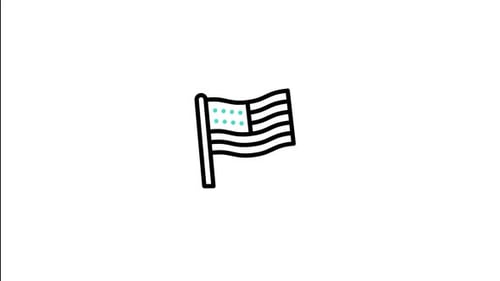 America Animated Icon