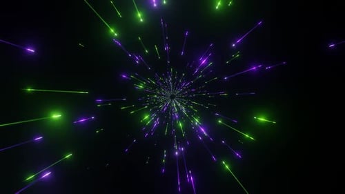 Purple And Lime Moving Glitter Background Vj Loop In HD