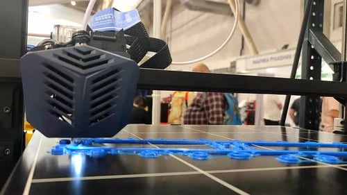 3D Printer Process Printing 3D Printer 3D Printer Printing Object Molten Plastic