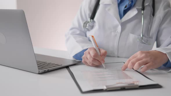 Healthcare Professionals Write Patient Notes to Document Observations ...