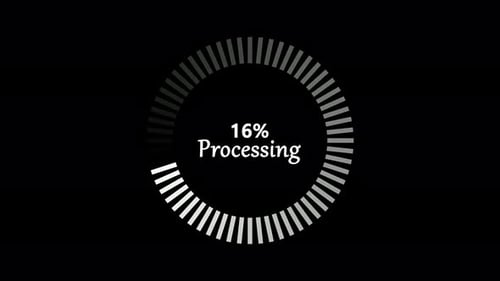 Loading circle animation . process loading bar, rotating ring spinning Vd1541