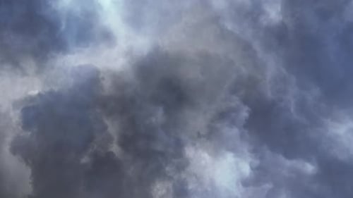 Thunderstorm at night real time in sky , thunderstorm 4k