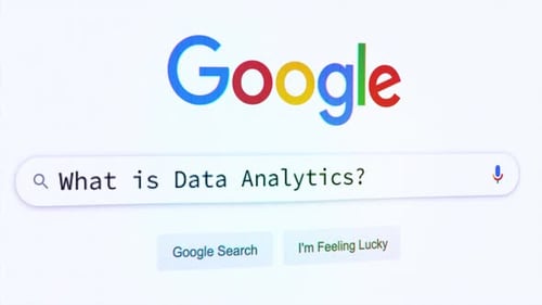 Glitch Effect Typing Animation in Google Search Bar