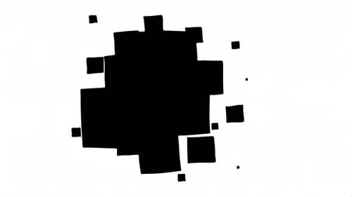 Glitch Block Reveal Transition