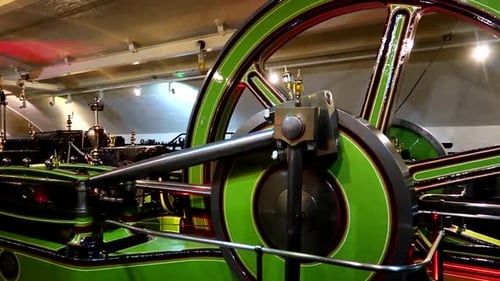Tower Bridge Engine Rooms exposition with the mechanism to properly open the bridge