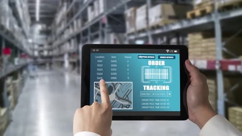 Software hábil de gestión de almacenes en computadora para monitoreo en tiempo real
