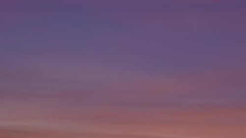 Scenic Clouds at Sunset in Tranquil Timelapse