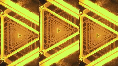 Psychedelic Abstract Tunnel Animation