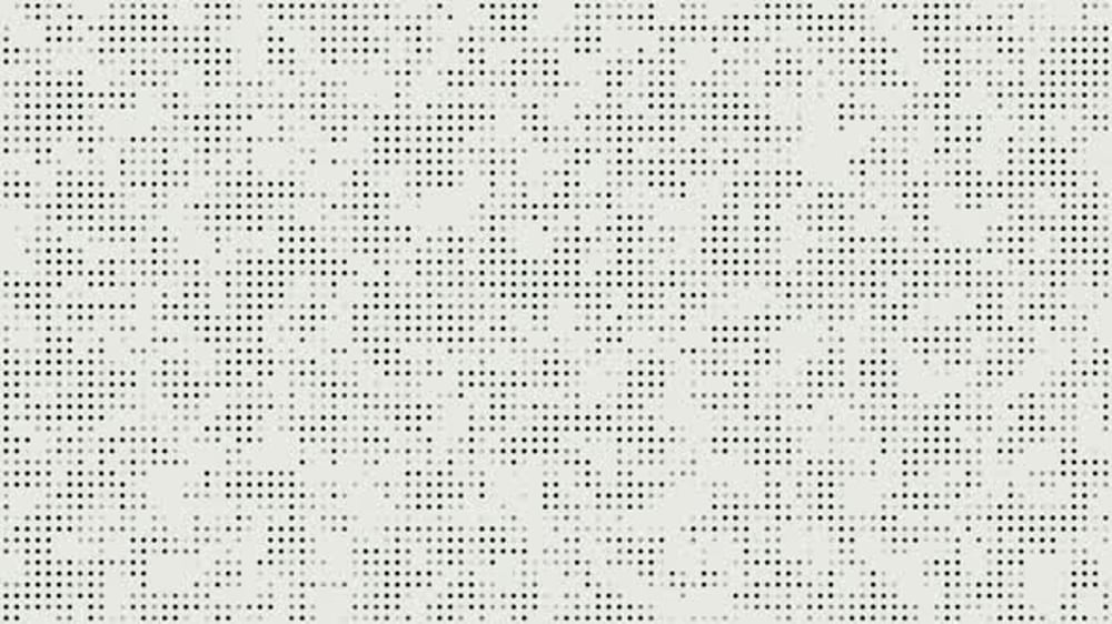 Abstract Dotted Pattern Animation – Minimal Digital Grey Motion ...