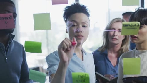 Creative Team Working At The Office