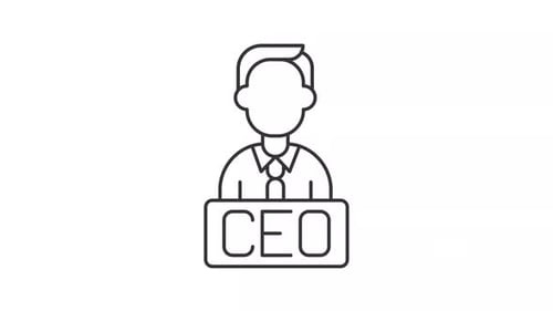 Chief executive line animation