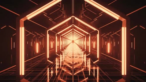Digital Light Stream Animation