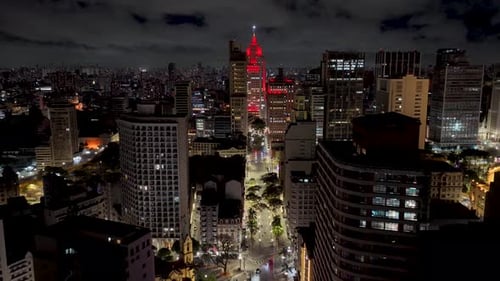 Famoso edifício Altino Arantes no centro de São Paulo, Brasil.