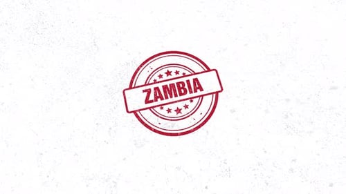 Zambia Rubber Stamp