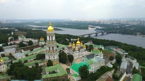 Christian church in the center of Kyiv city