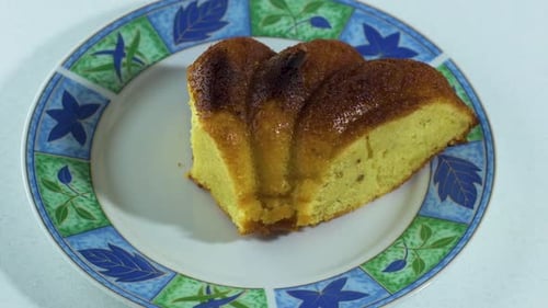 Cutting a Slice of Delicious Cake