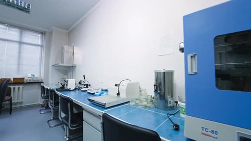 Laboratory Equipment in a Clean Research Environment
