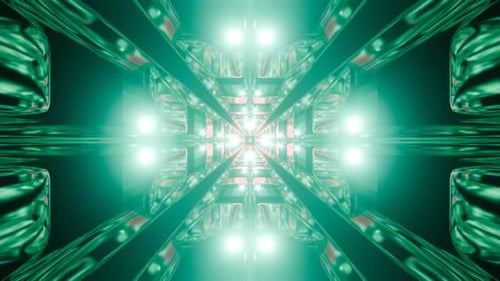 A Dazzling VJ Loop of Colors and Rhythms That Captivates the Audience