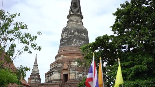 Southeast of Ayutthaya, in the Phai Ling Sub-district, is located Wat Yai Chai Mongkhon, The Great M