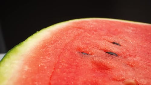 Watermelon in macro video
