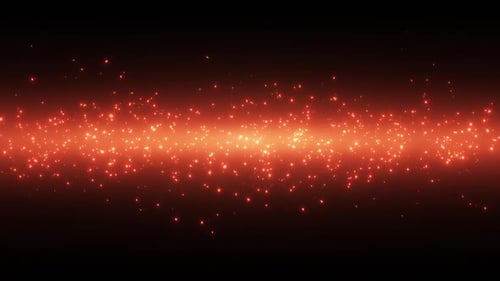 Abstract Glowing Light Particle Streak Background