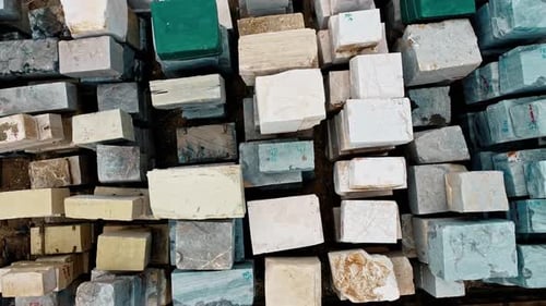 Systematic Marble Block Storage