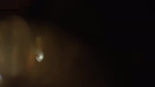 Abstract Light Leaks and Lens Flares on Dark