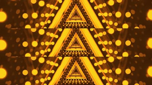 3D Light Motion Tunnel