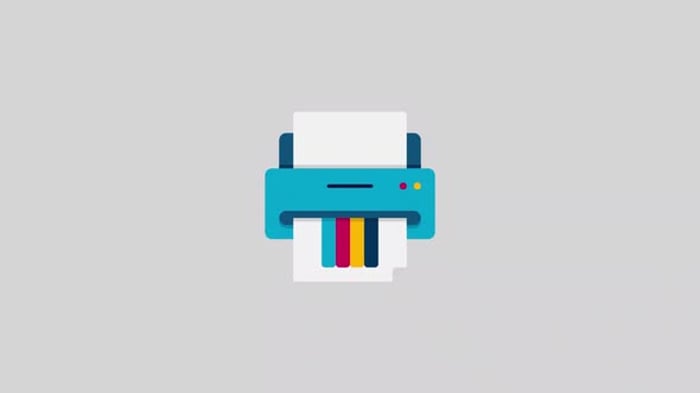 Color Printer Icon Animation, Elements Motion Graphics ft. animated ...