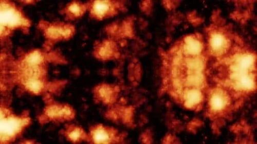 Dynamic Abstract Fiery Red and Orange Background Animation Loop