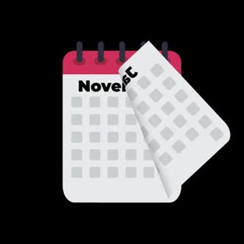 German Calendar Monthly Alpha Channel | Manestream Den