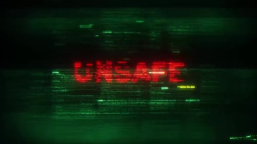 Digital Glitch Code Reveal for Technology Intros