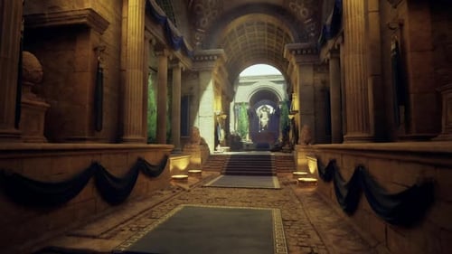 Delightful Art Hall with Plush Surfaces and Bold Lighting Design
