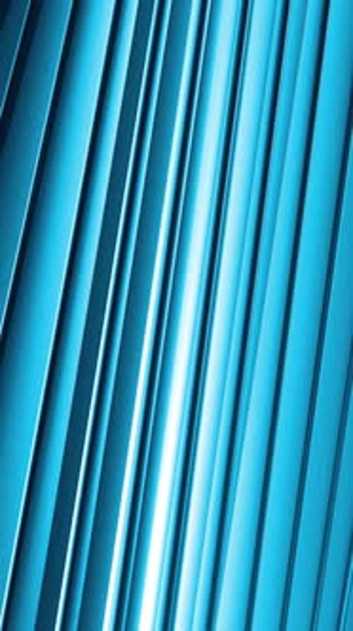 Dynamic Blue Geometric Vertical Stripes Abstract Animation