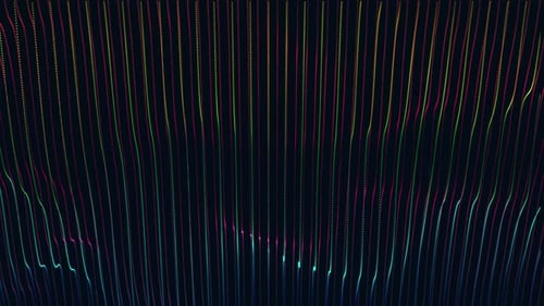 Fond d'onde de ligne de particules numérique. Vd 377