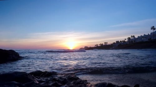 Sunset near Mijas, south of Spain