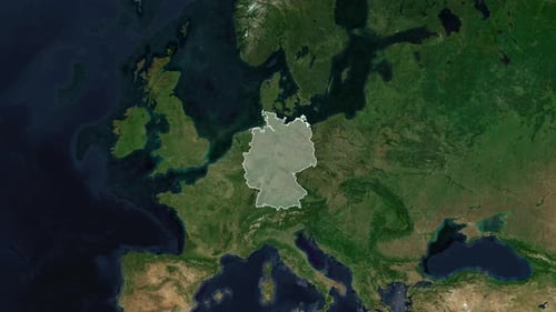 Germany Explore & Identify: Zoom-In Country Maps