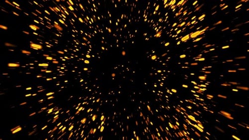 Abstract Sparkling Particle Burst Reveal