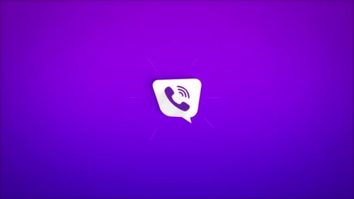 2D-Symbole für soziale Medien Viber