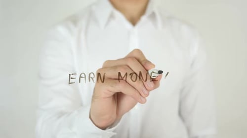 Earn Money, Written on Glass