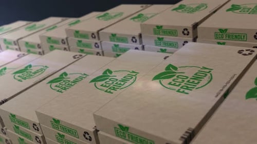 Eco friendly box pack production loopable seamless