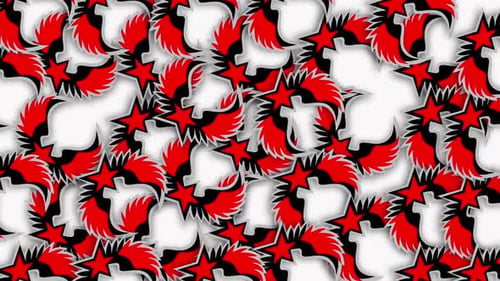 Red And Black Wings Loop