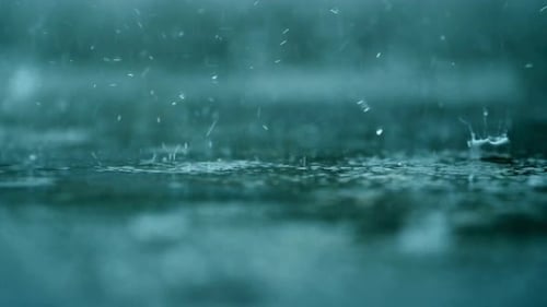 Water Drop Falling
