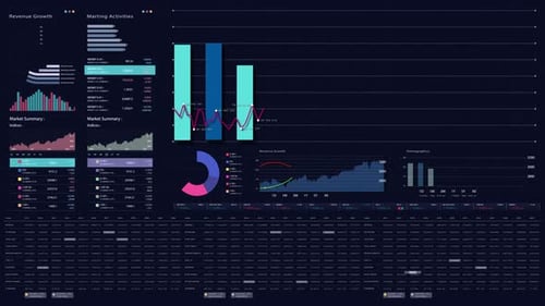 Business Infographic Showcase Presentation Display 07