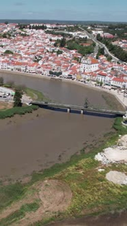 City of Alcacer do Sal Portugal Vertical Video